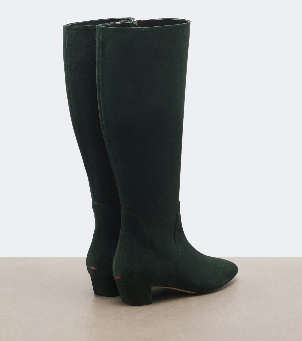 Aeyde Yana suede knee-high boots