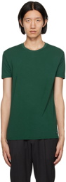 ZEGNA Green Crewneck T-Shirt