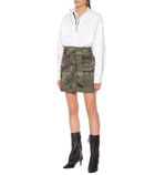Rta - Niccola camo-print minidress