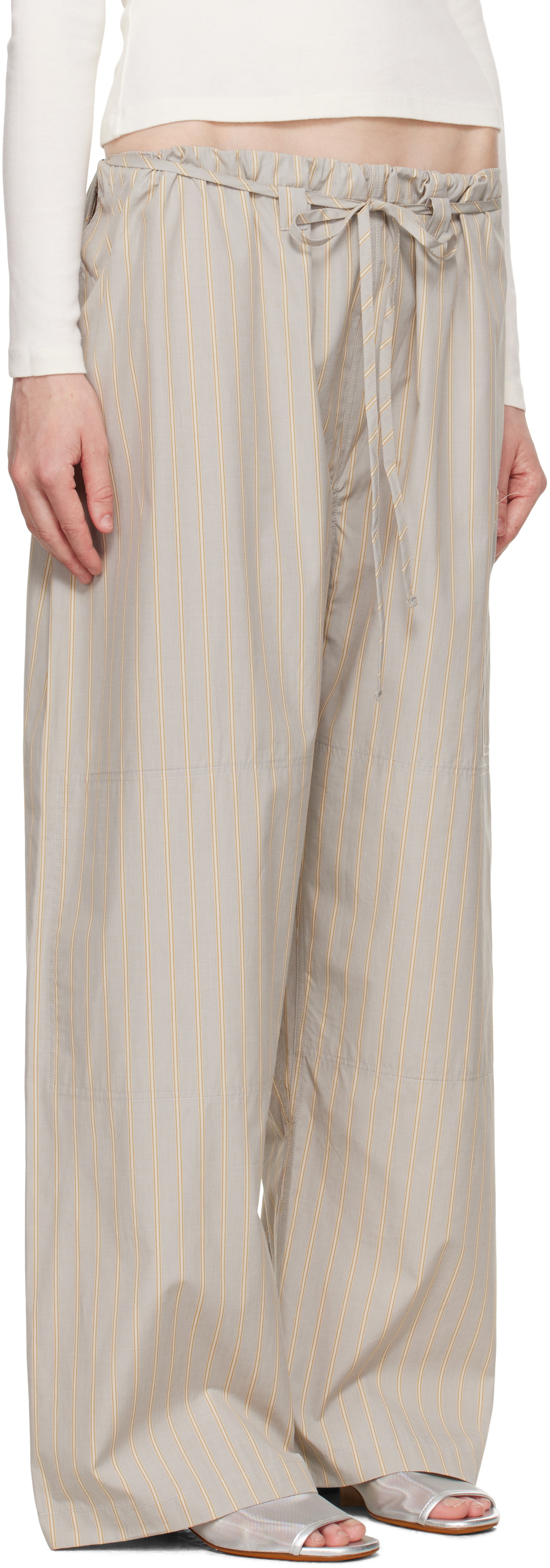 Gil Rodriguez Gray 'The Lou' Lounge Pants