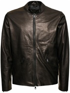 GIORGIO BRATO - Natural Leather Biker Jacket