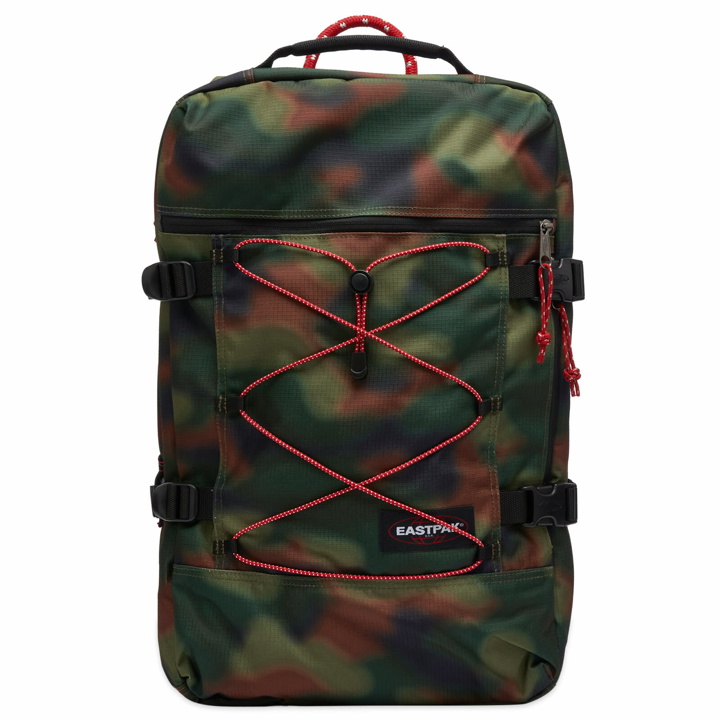Photo: Eastpak Travelpack Backpack in Outsite Camo 