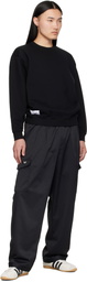WTAPS Black SIGN-YD Sweatshirt