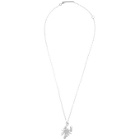 Ambush Silver Scorpion Charm Necklace