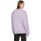 Raf Simons Purple Merino Giordano Bruno Sweater