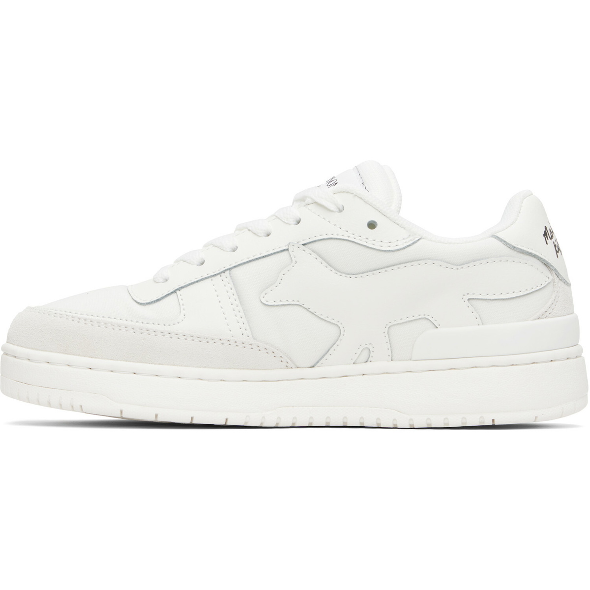 Maison Kitsuné White Chiru Sneakers