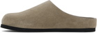 Common Projects Taupe Suede Loafers
