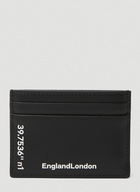 Coordinates Print Cardholder in Black