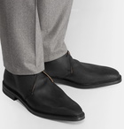 George Cleverley - Nathan Suede Chukka Boots - Black