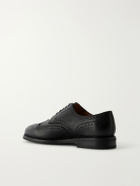 MORJAS - The Derby Full-Grain Leather Brogues - Black