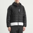 Taion Men's x Mountain Research Down Zip Parka Jacket in Black
