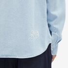By Parra Men's Ancient Aliens Shirt in Washed Blue