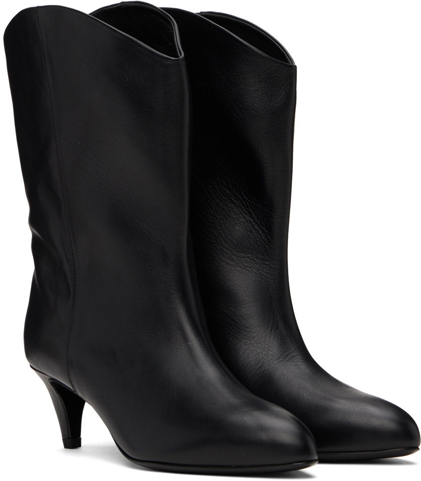 BY FAR Black Osage Boots