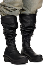 untitlab® Black Vertigo Legging Boots