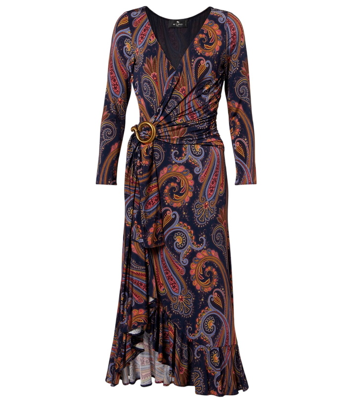 Photo: Etro Paisley wrap dress