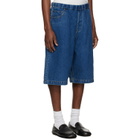 Entire Studios Blue Spar Shorts