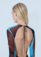 Jean Paul Gaultier Re-Edition La Robe Tennis Costume Long Dress
