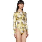 Versace Jeans Couture Gold Barocco Bodysuit
