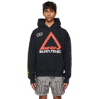 Rhude Black Rhonda 2 Decal Hoodie