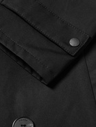 FRAME - Cotton-Canvas Trench Coat - Black