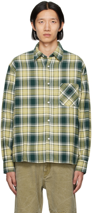 Photo: Acne Studios Green Check Shirt