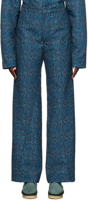 Photo: Bianca Saunders Blue Benz Trousers