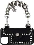 Versace Black Medusa Chain iPhone 13 Pro Case
