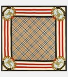 Burberry Montage silk scarf