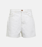 Chloé High-rise denim shorts