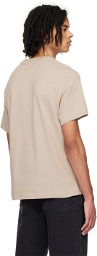 Axel Arigato Taupe Legacy T-Shirt