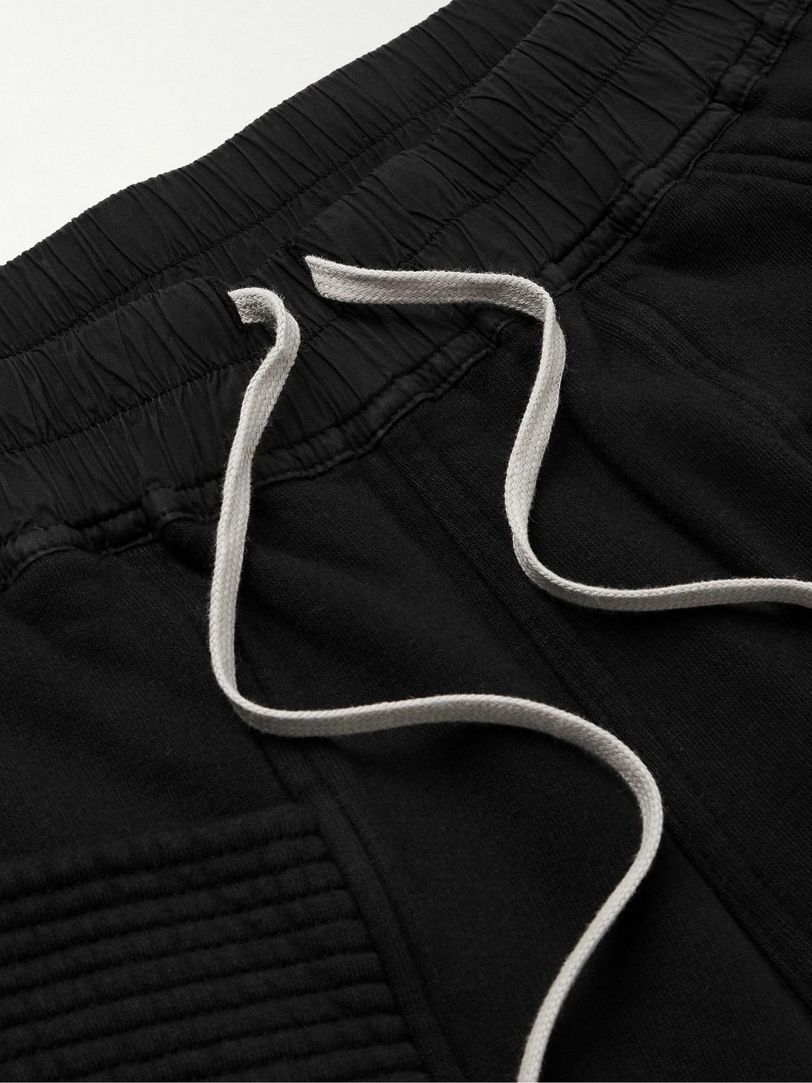DRKSHDW by Rick Owens - Furka Straight-Leg Cotton-Jersey DRKSHDW by Rick Owens - Furka Straight-Leg Cotton-Jersey