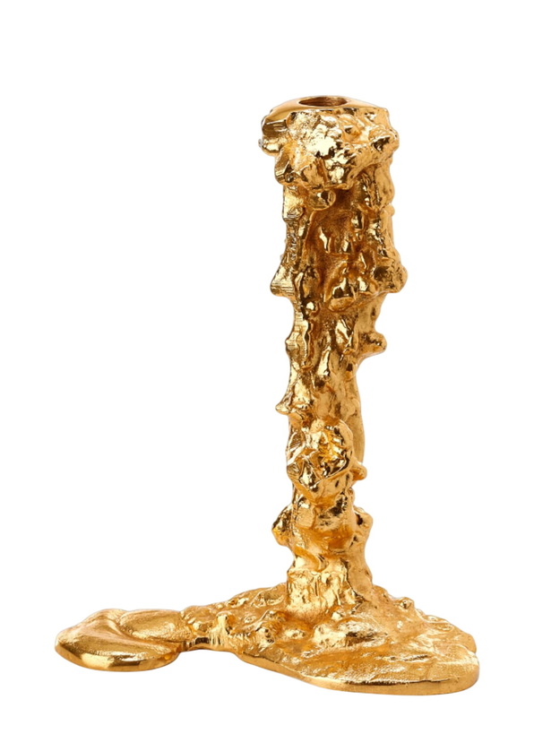 Photo: POLSPOTTEN Sculpted Metal Candle Holder