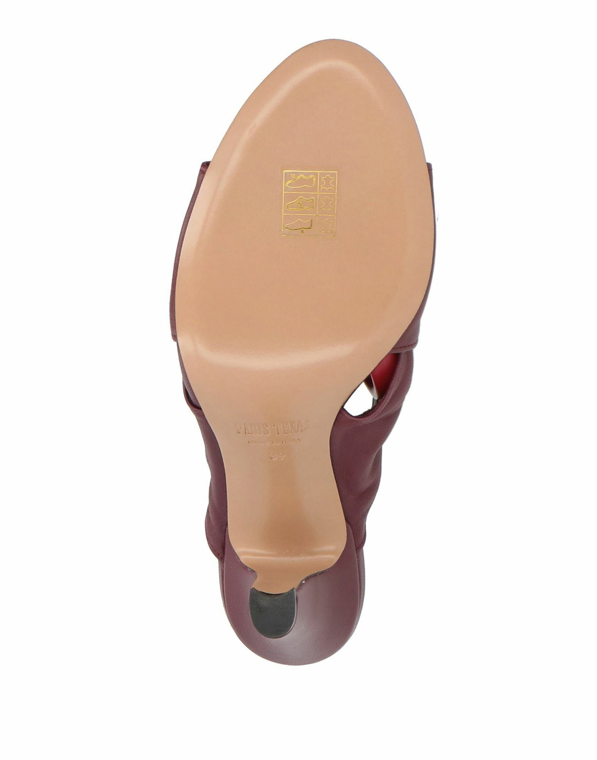 Paris Texas Womens Sandals Burgundy