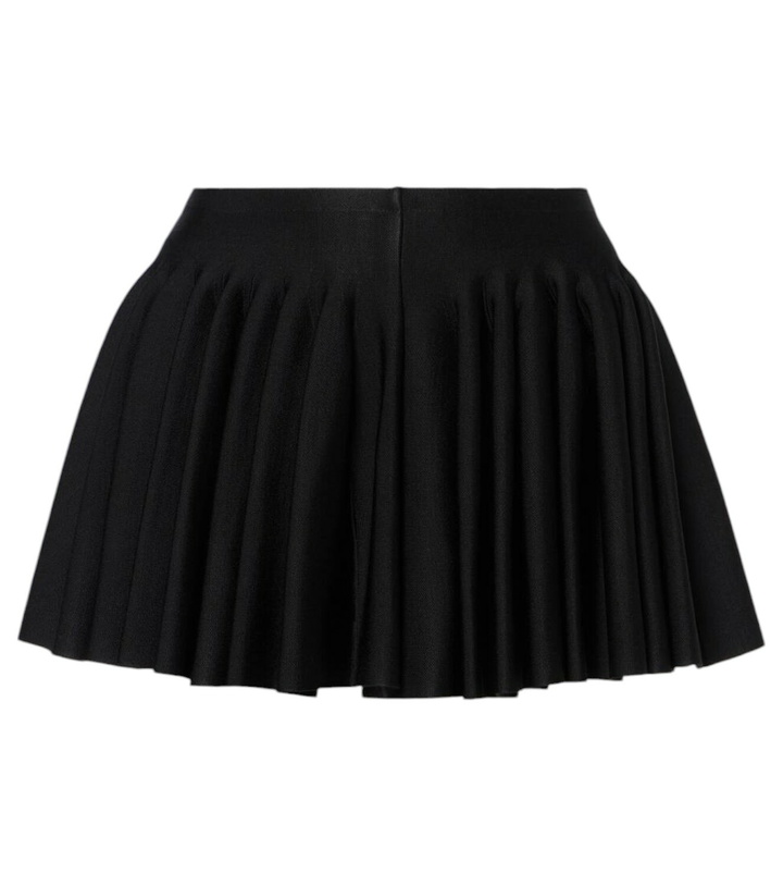 Photo: Alaïa Godet pleated shorts