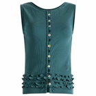 Damson Madder Women's Ember Tank Top in Green