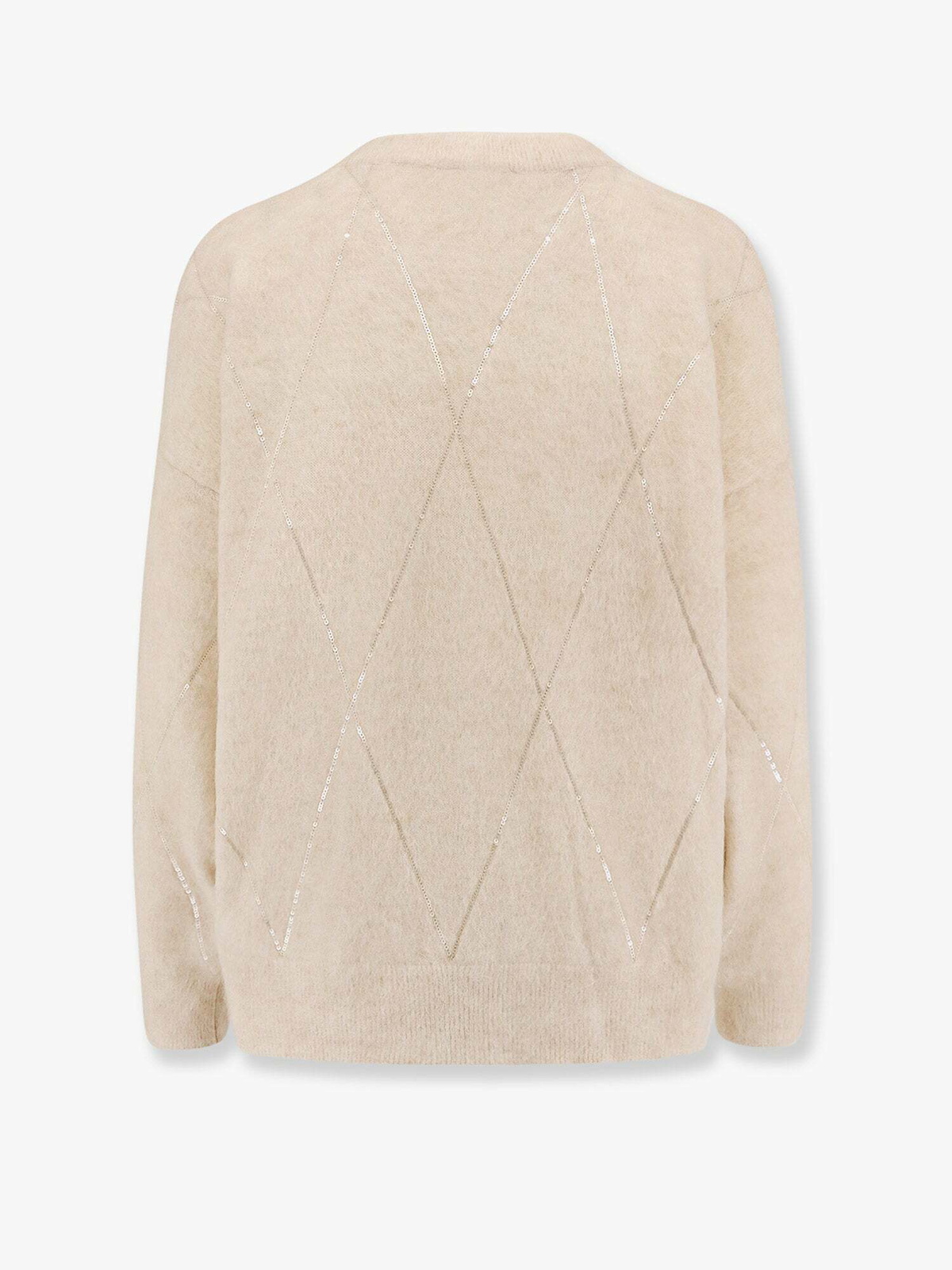 Brunello Cucinelli - Woman - Blue - Knit Sweater main image 0