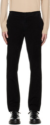 FRAME Black Slim Trousers