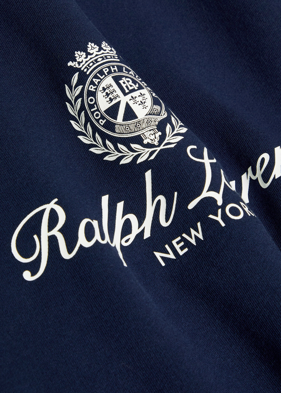 Polo Ralph Lauren Logo-print Cotton-blend Sweatshirt Navy