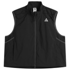 Nike Men's ACG Death Bloom Vest in Black/Anthracite/Summit White