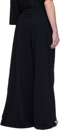 ALAINPAUL Black Extended Sweatpants
