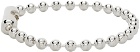 AMBUSH Silver Ball Chain Bracelet