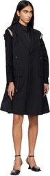 sacai Black Suiting Vest