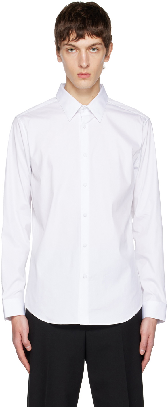 Theory White Sylvain Shirt Theory