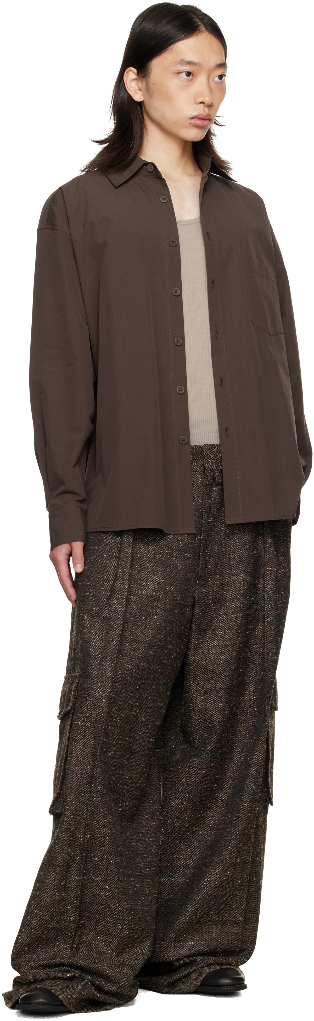 colbo Burgundy Banaras Shirt
