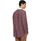 Marni Red & Black Checked Shirt