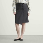 mfpen Women's Reworked Skirt in Dark Grey Tropical Wool
