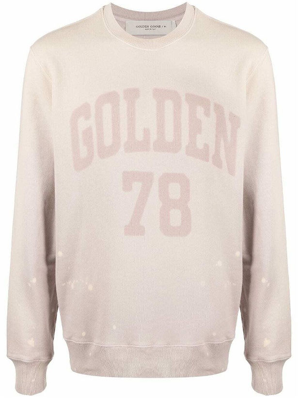 Photo: GOLDEN GOOSE - Logo Cotton Sweatshirt