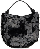 Staud Black Crescent Mini Bag