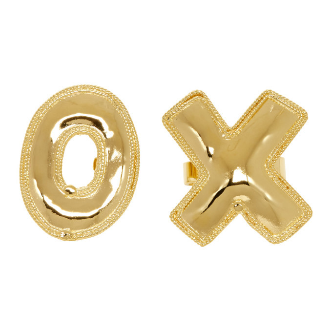 Linder Gold XO Ring Set