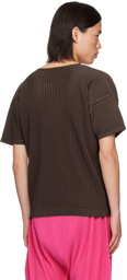 HOMME PLISSÉ ISSEY MIYAKE Brown Monthly Color June T-shirt